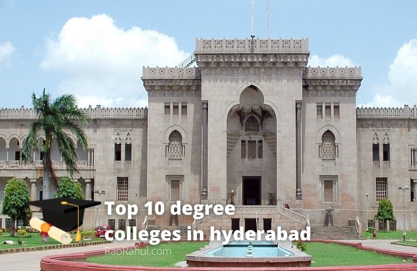 Top 10 degree colleges in hyderabad